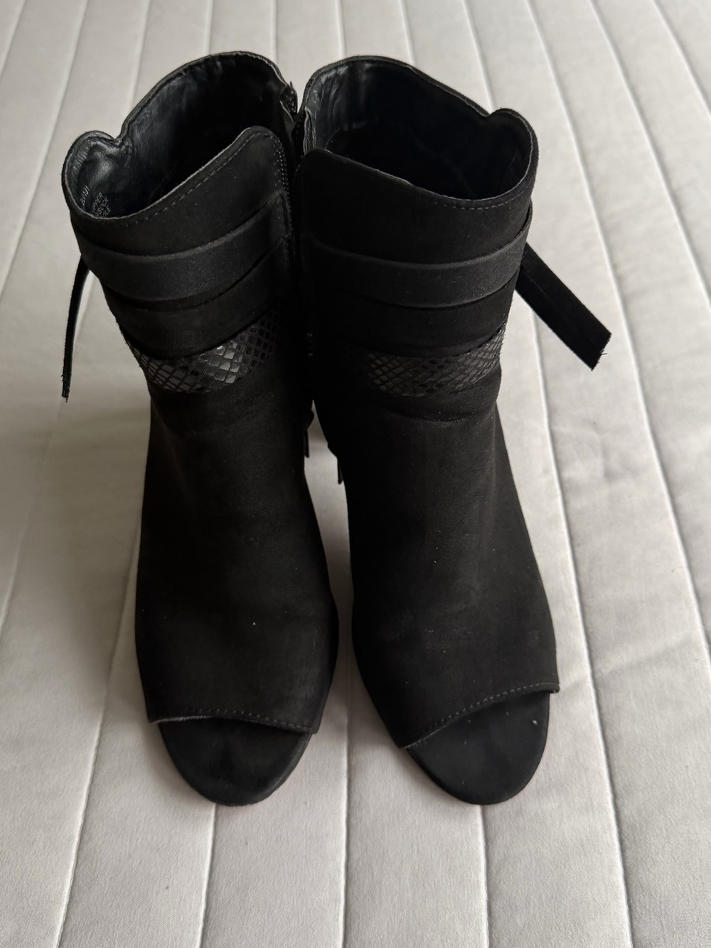 Women's Madden NYC /Ankle Boots - Black - Size 8 used.